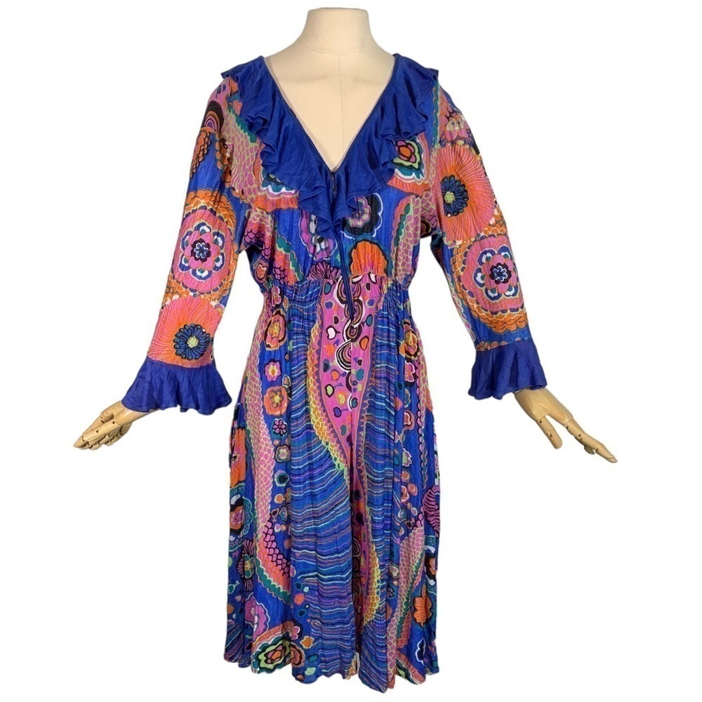 Vintage 1960s Playsuit Romper Size Large